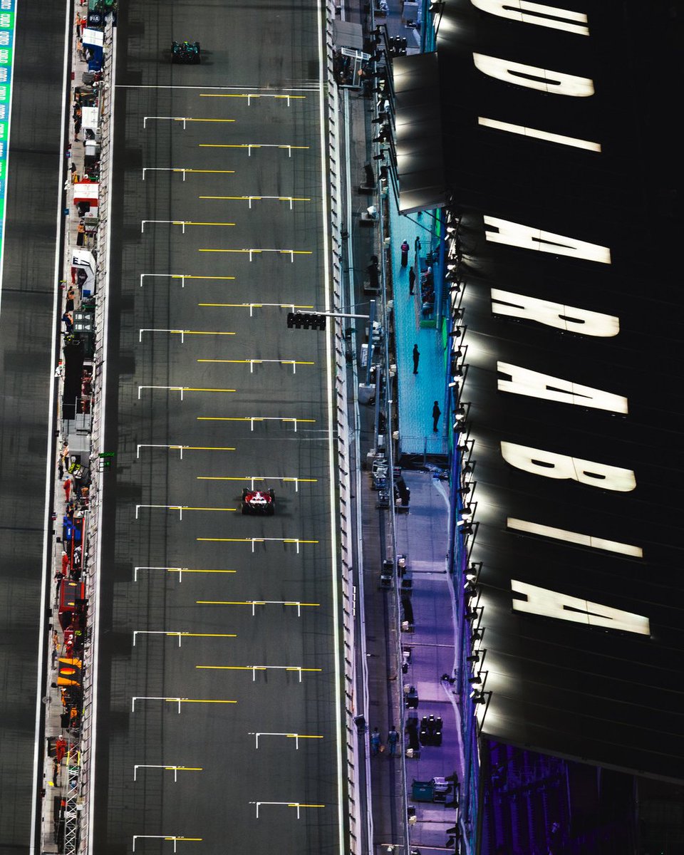 ScuderiaFerrari's tweet photo. The view from above 👀 https://t.co/hwfdwmFYg6