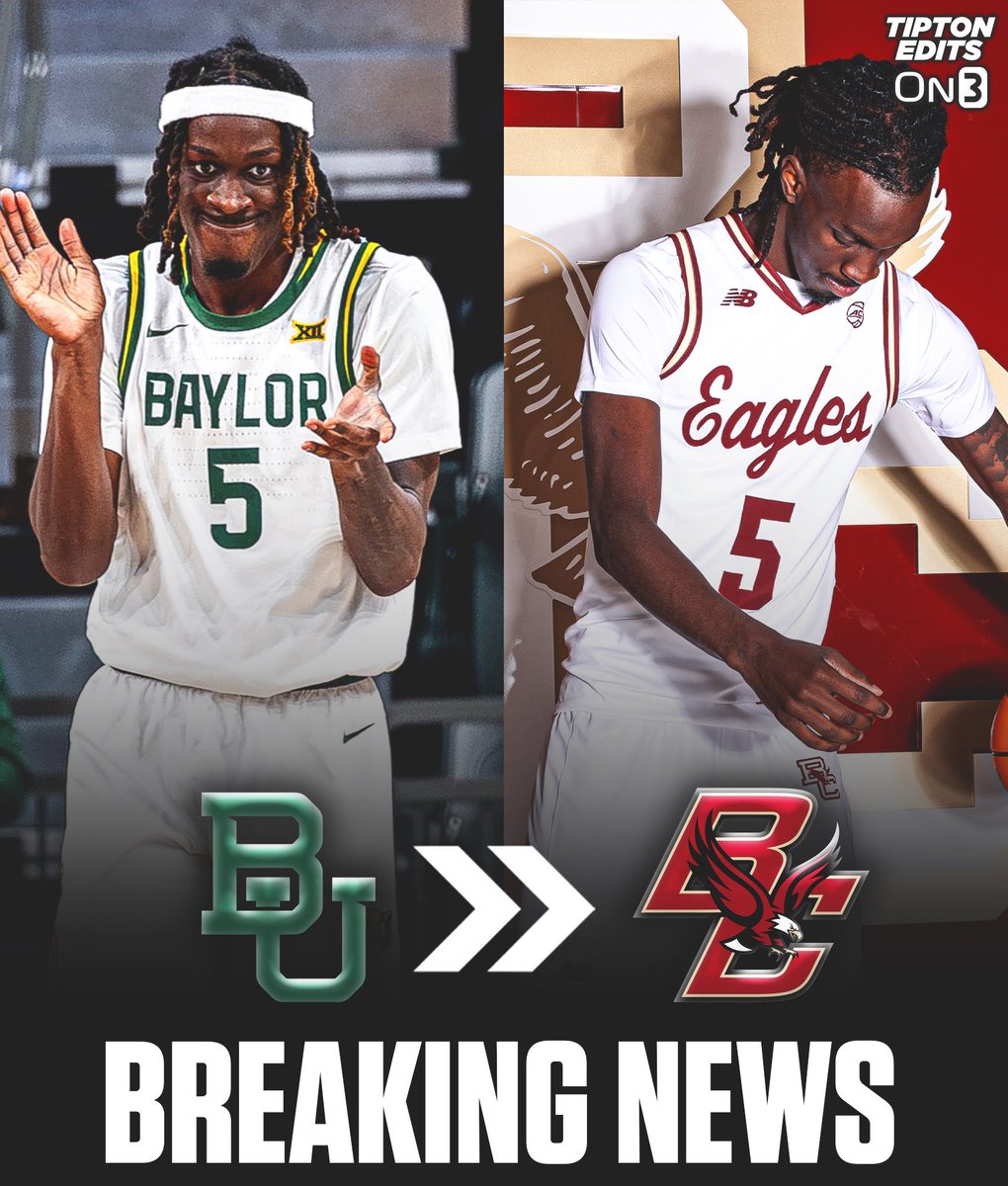 NEWS: Baylor transfer wing Jason Asemota has committed to Boston College, he tells <a href="/On3sports/">On3</a>.

The 6-8 freshman is a former 4⭐️ recruit and a native of Boston, Mass. 

on3.com/college/boston…