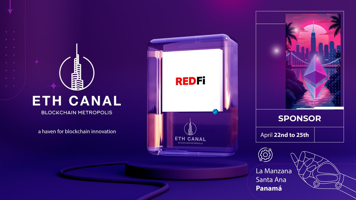 ethcanal's tweet photo. Our thanks to REDFI for their valuable support of ETH Channel 2025. 🙏 We're excited to have them on board! Looking for robust solutions to build in DeFi and Web3? Discover RedFi at https://t.co/ypn5RH2kvI
#ETHCanal #RedFi #DeFiSolutions #Web3Infrastructure #Cripto https://t.co/XLBb2Q38BJ
