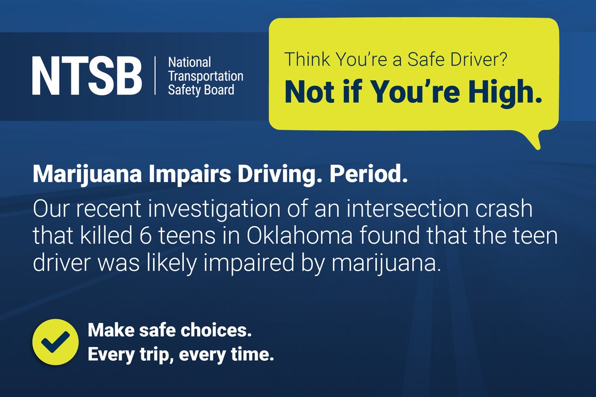 Sunday is 420. #DYK using marijuana decreases motor coordination, reaction time &amp; ability to judge time &amp; distance? All of these are critical to drive safely. #DriveSober