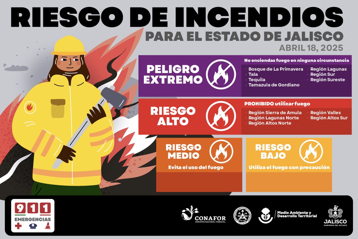 Protección Civil JAL tweet media