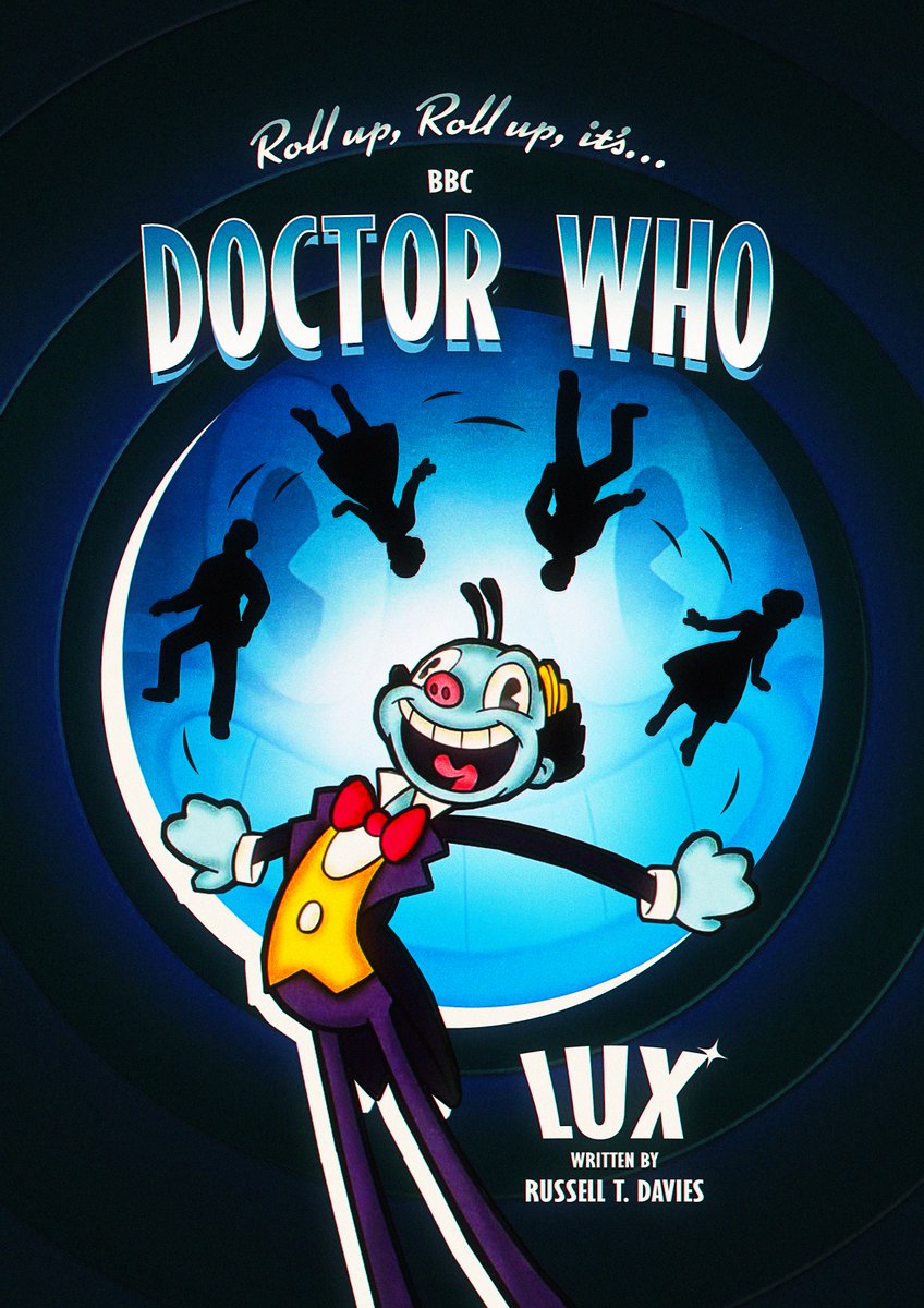 TA-DAAA!!!

My new poster for this week’s #DoctorWho episode: ‘Lux’!

Don’t make him laugh… 🎥🎨