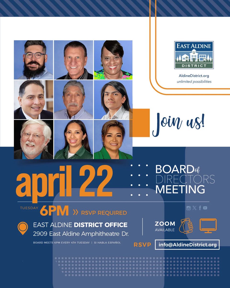 East Aldine District (@aldinedistrict) on Twitter photo Please join us for our monthly board meeting! If you plan to attend in person, an RSVP is required to info@AldineDistrict.org Please join us for our monthly board meeting! If you plan to attend in person, an RSVP is required to info@AldineDistrict.org