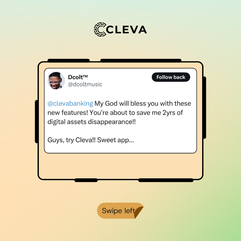 clevabanking's tweet photo. Our naira deposits feature is still making waves!

We love to see how useful this feature has been for you since we launched it. As you can see, reviews don’t lie.

How’s the naira deposits feature on Cleva making a difference for you?
