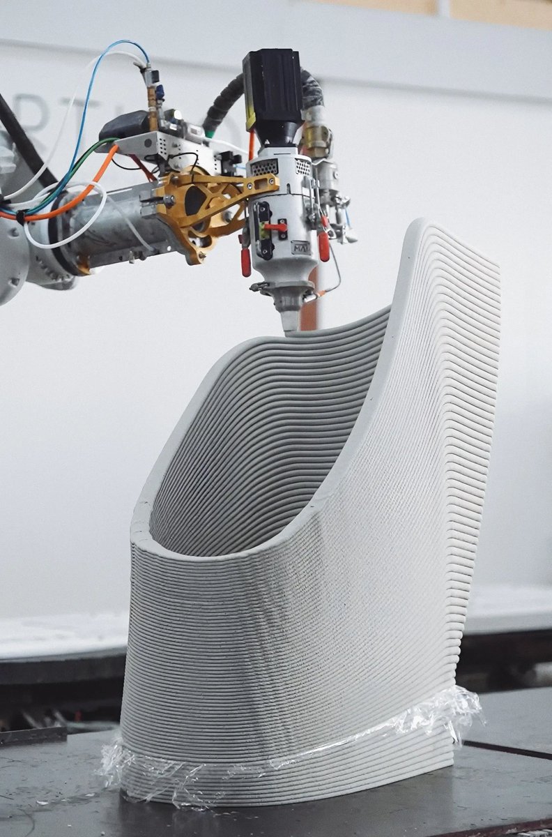 parametricarch's tweet photo. Aevum by @ZHA_News and Vertico Explores the Future of Concrete Printing at Milan Design Week.

https://t.co/vv34HuX6Fz https://t.co/0PnTRxFW0x