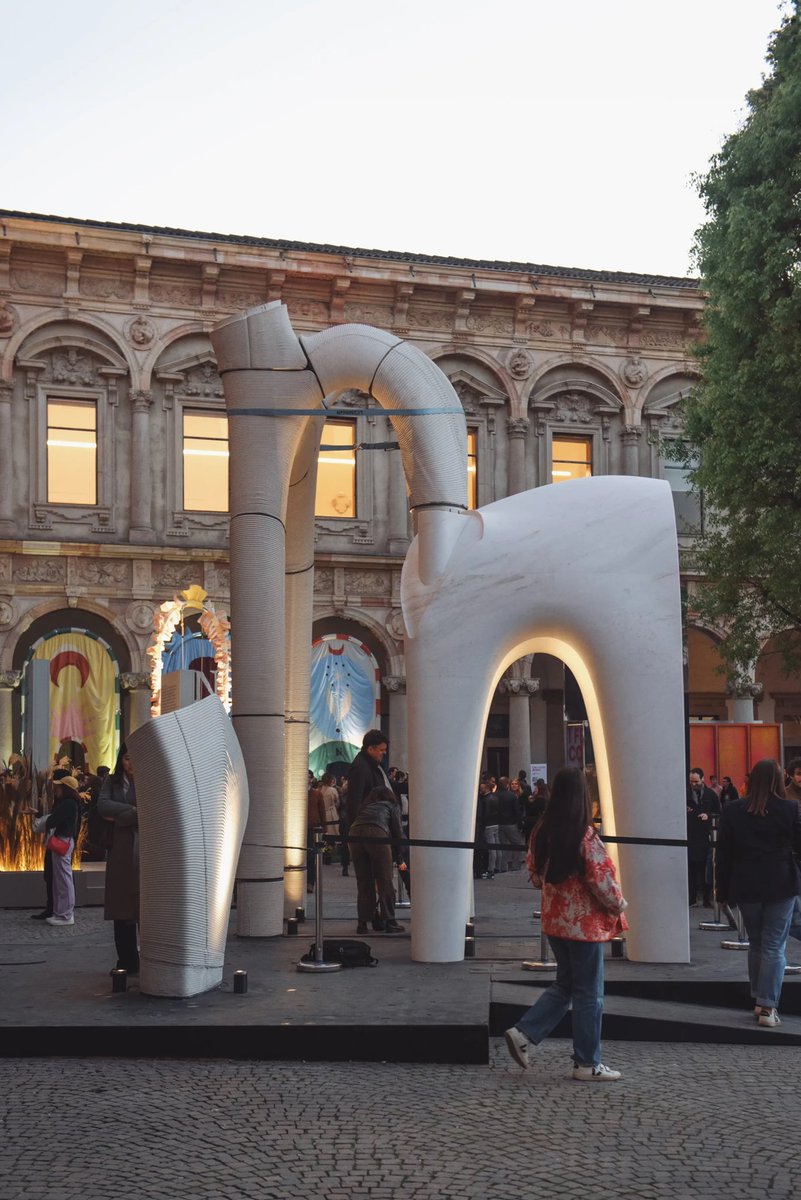 parametricarch's tweet photo. Aevum by @ZHA_News and Vertico Explores the Future of Concrete Printing at Milan Design Week.

https://t.co/vv34HuX6Fz https://t.co/0PnTRxFW0x