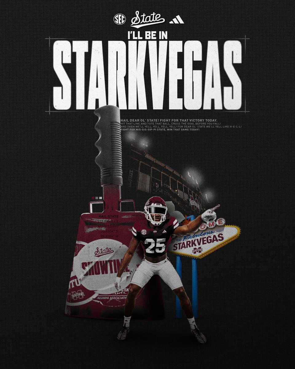 I’ll be in Starkville this weekend!