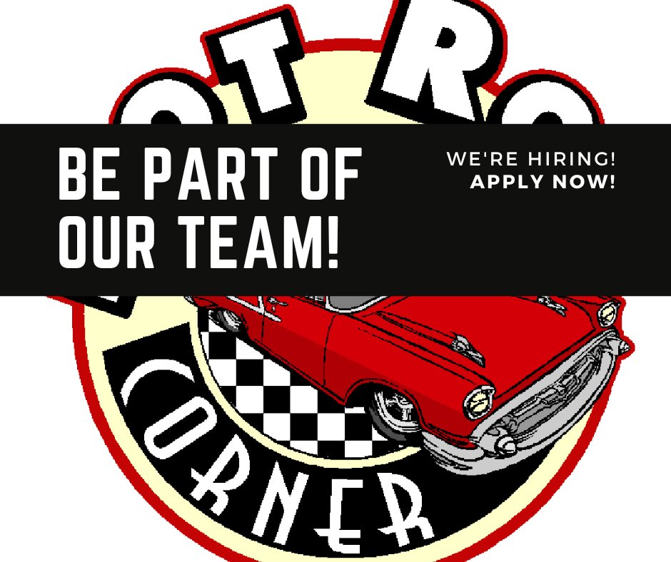 RodCorner's tweet photo. Hiring  an Autobody Technician!
Got 3+ years of autobody experience &amp; a love for classic cars? Join our crew &amp; help restore classics to their former glory. Skilled in sanding &amp; refinishing,  to show-quality finish
Send pics of your past builds, we want to see your work! https://t.co/ZBWyO6Ep6A