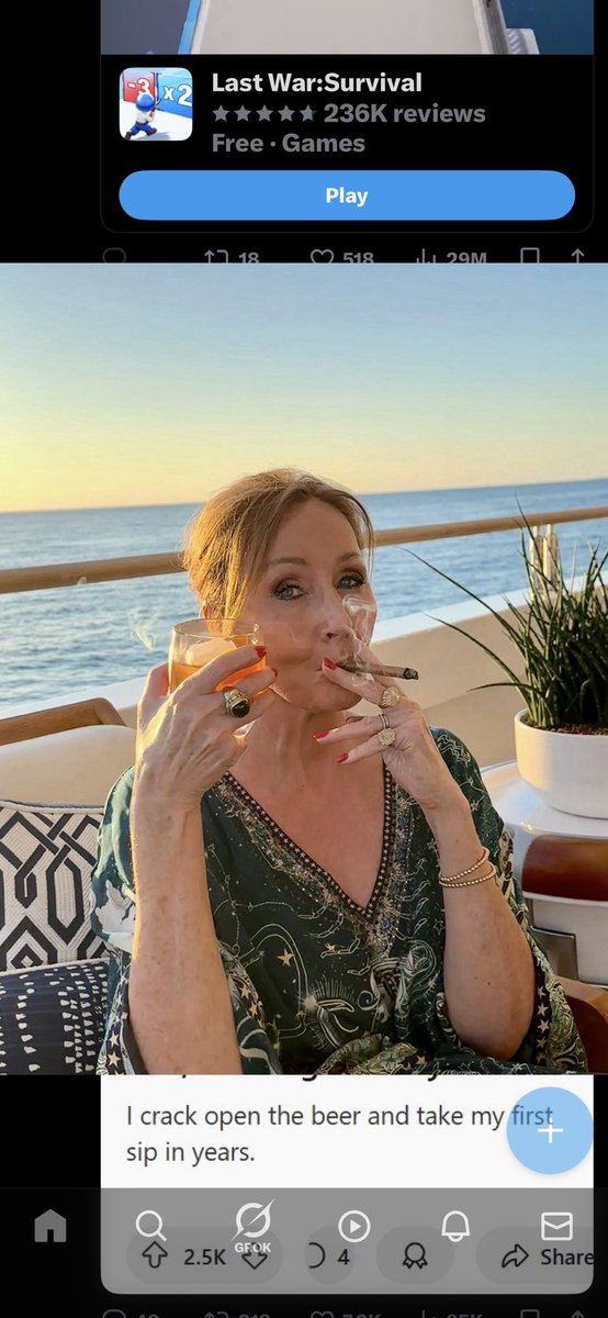 Twitter bugged and she infected my phone like black mould