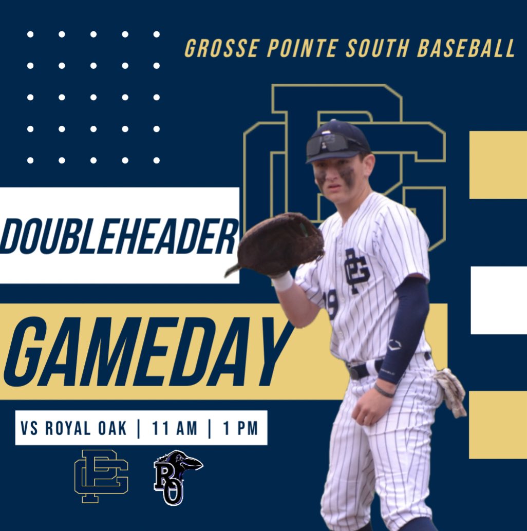 GPS Baseball (@gpsbaseball) on Twitter photo The varsity is back in action at home tomorrow for a non-league DH against <a href="/CoachBorrocci/">Brett Borrocci</a> & his <a href="/RoyalOakBSB/">Royal Oak Baseball</a> Ravens. South enters the contest at 11-1 overall. The varsity is back in action at home tomorrow for a non-league DH against <a href="/CoachBorrocci/">Brett Borrocci</a> & his <a href="/RoyalOakBSB/">Royal Oak Baseball</a> Ravens. South enters the contest at 11-1 overall.