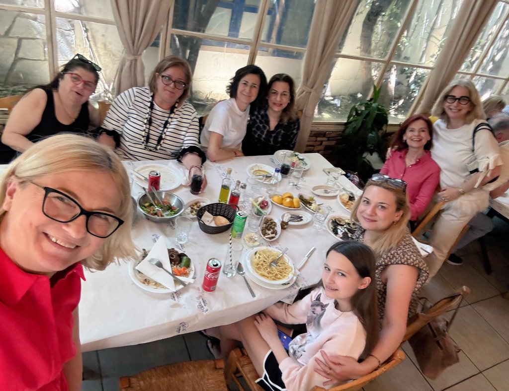 sim010101's tweet photo. Amazing Ladies welcome her Excellency @ILichnerowiczA to #Cyprus !
#lunchwithfriends
#WomenEmpowerment
#HappyEaster everyone! https://t.co/8EfKwRgrRD