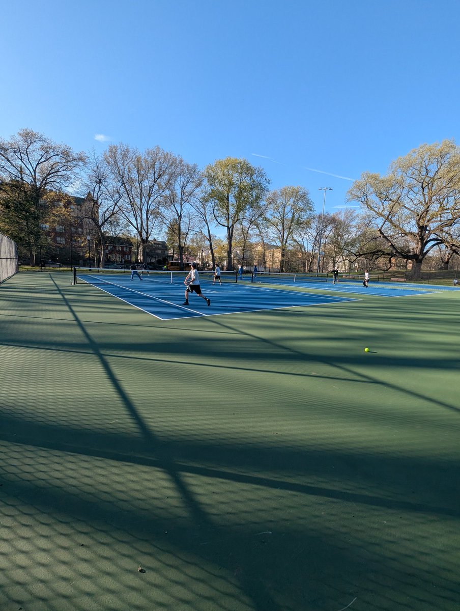 MichaelDimasi's tweet photo. Beautiful Cherry Blossoms and a grand win for the BHS Boys' Tennis Team with a score of 5-0.  All starters played exceptionally well in securing the first win of the season. Thank u to Central High School for hosting in such a lovely setting and playing a very competitive match. https://t.co/P5YU3UiLw4