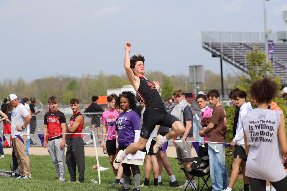 Jacob Wahl &amp; Dean Williams currently 5th and 7th in long jump.