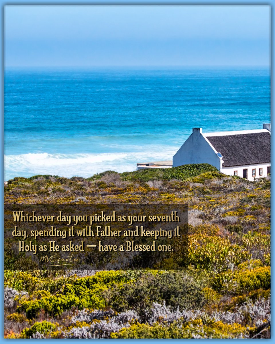 MVCquotes's tweet photo. Whichever day you picked as your seventh day, spending it with Father and keeping it Holy as He asked ― have a Blessed one.

#mvcquotes #YHWH #AbbaFather #ALMIGHTYGOD #HOSTofHosts #AncientOfDays #YeshuaHaMashiach #MessiahJesusChrist #TheWayTruthLife
🌼🤗💛⚘🕊 https://t.co/CWRyz9tpOx