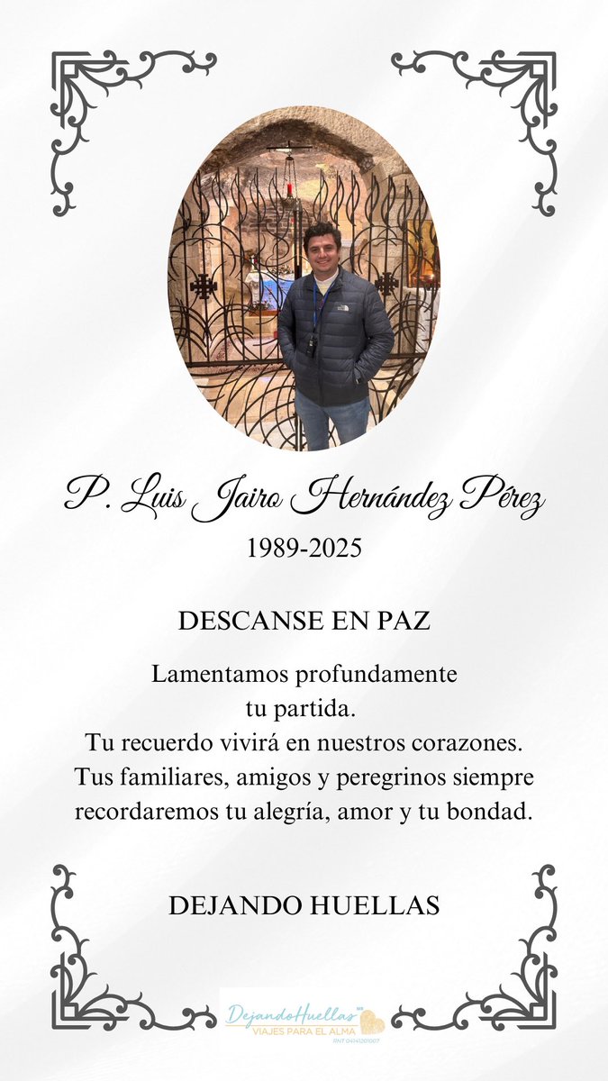 Dejando12385801's tweet photo. Descansa en paz querido Padre Jairo, te vamos a extrañar muchísimo! https://t.co/TGCFXlexWJ