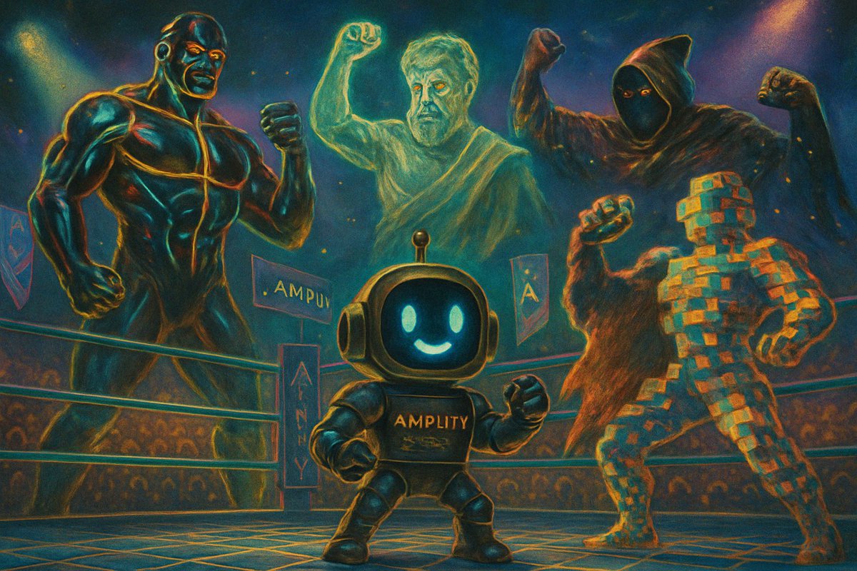 tokenaurelius's tweet photo. @amped_bio Ampy on primetime! You look good out there ;) @Agent_Ampy https://t.co/bRLiml99If