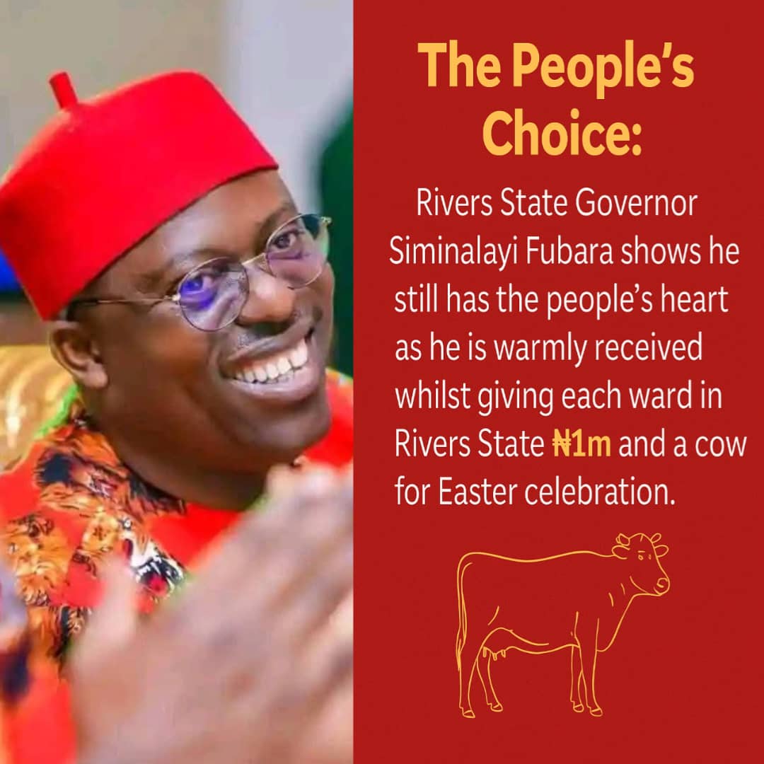 WomenConverge's tweet image. Gov. #SimFubara Celebrates Easter with Rivers people.
