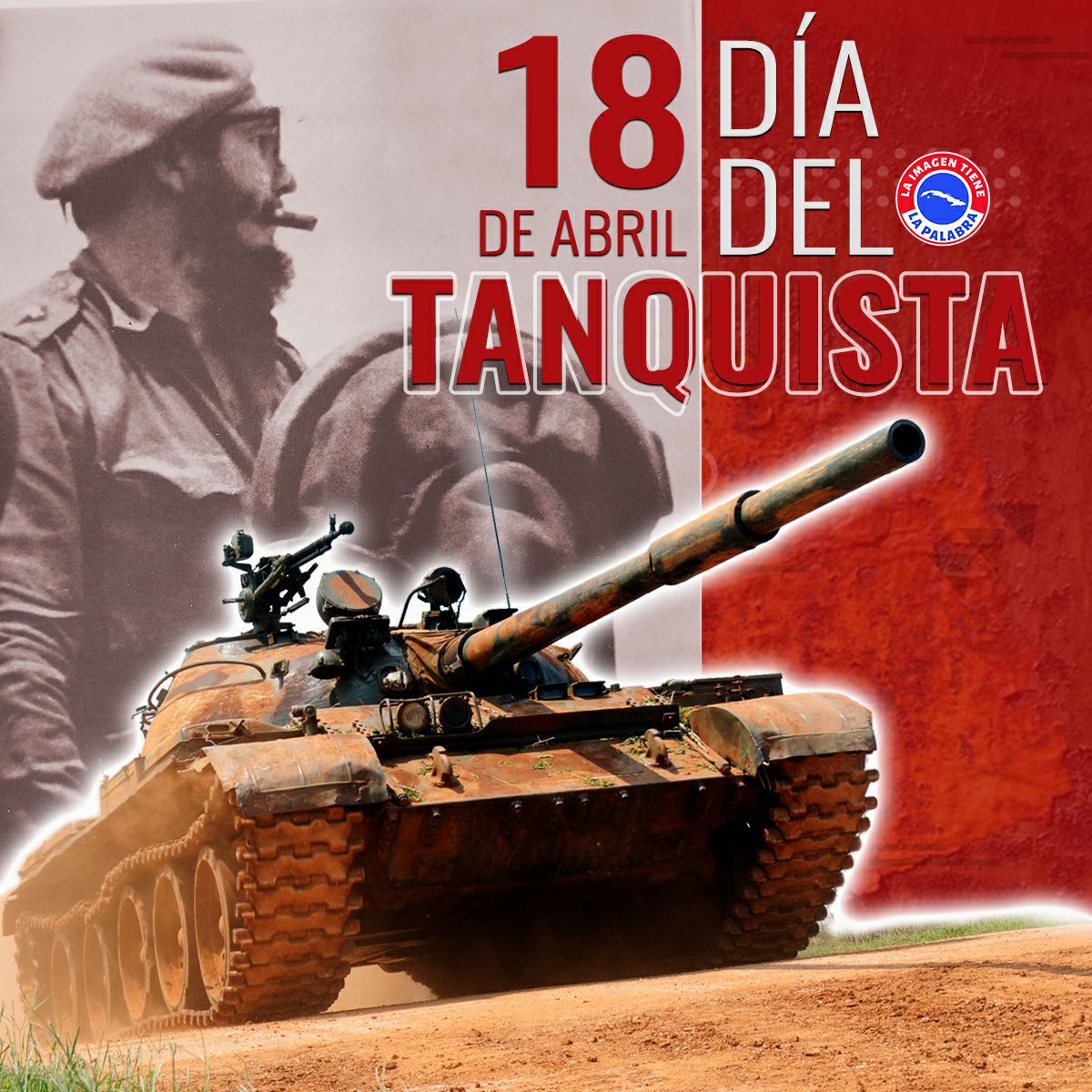 YaimyrB's tweet photo. 🇨🇺💯Muchas felicidades a nuestros Tanquistas, orgullo de #Cuba. #UnidosXCuba, #PorCamagüeyTodo. https://t.co/AyIkjRIwM0