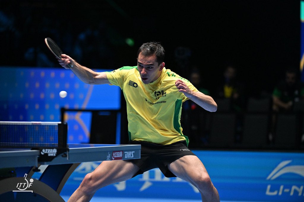 piuesportes's tweet photo. 🏓 Hugo Calderano é um dos maiores nomes da história do esporte brasileiro. O maior mesatenista das Américas é de um tamanho incalculável:

✅ Semifinalista Olímpico
✅ Semifinalista Copa do Mundo
✅ Anos no Top-10
✅ Tricampeão Pan-Americano

Revolucionário na modalidade! 💪 https://t.co/rjhobVXqWH