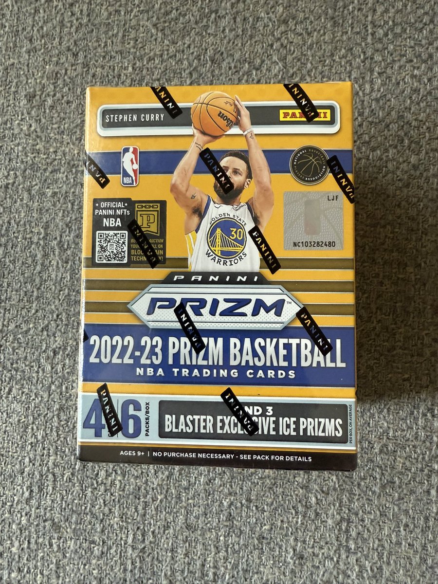 Shipping this blaster of 2022/23 #NBA Prizm blaster for FREE to one lucky follower! 

To win:
•Like tweet
•Follow <a href="/TheHobby247/">The Hobby 24/7</a>  #TheHobby 
•Comment how many combined points are scored by Hawks/Heat/Mavs/Grizzlies