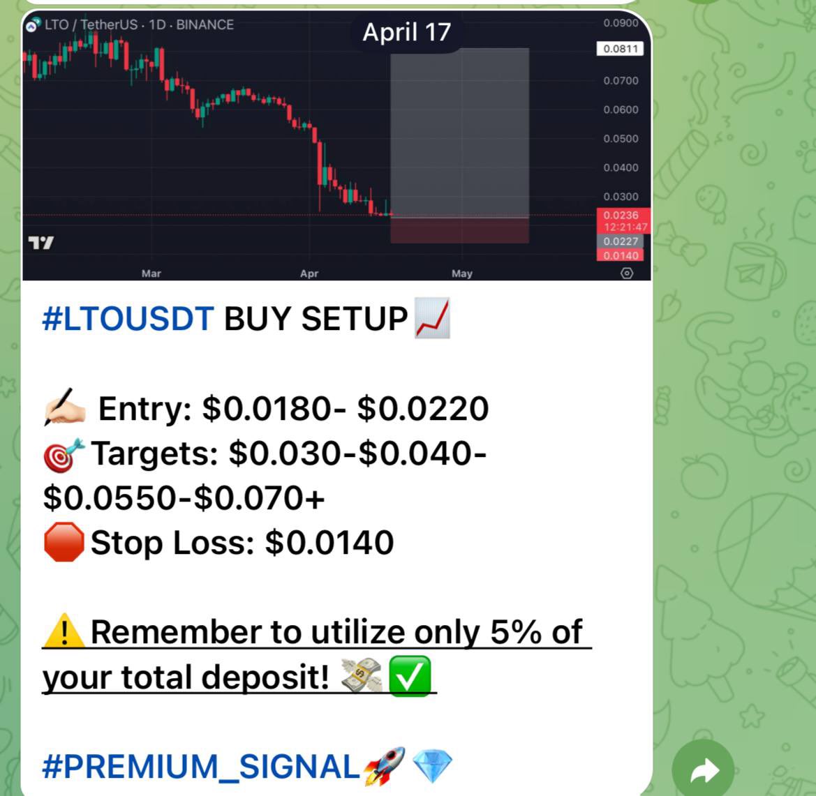 CryptoRK561's tweet photo. #LTOUSDT #LTO +72% spot gain! in 1 day $LTO 🚀

#PREMIUM_SIGNAL💰 

✍🏻Want more updates?Join here👉🏻🔗 [https://t.co/4U1DvcZ3AO] ✅

#BTCUSDT #ETHUSDT #Crypto #Binance #WINGUSDT #TUSDT #MEMEUSDT #NKNUSDT #GMTUSDT #OLUSDT #AERGOUSDT #MASAUSDT #MANEKIUSDT #MAJORUSDT #EVERUSDT $BTC https://t.co/ZwLSJYIHwm