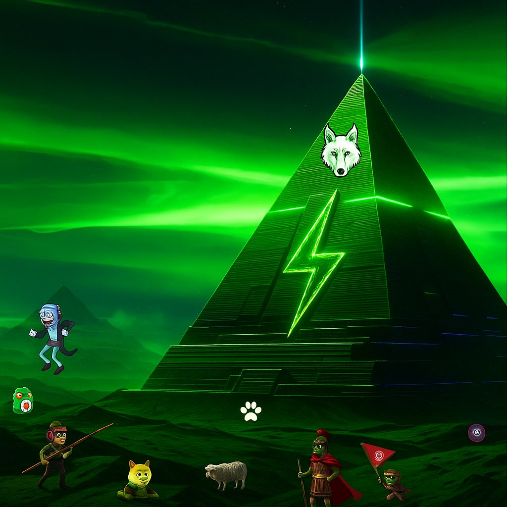 $VOLT beaming up with green 🐺