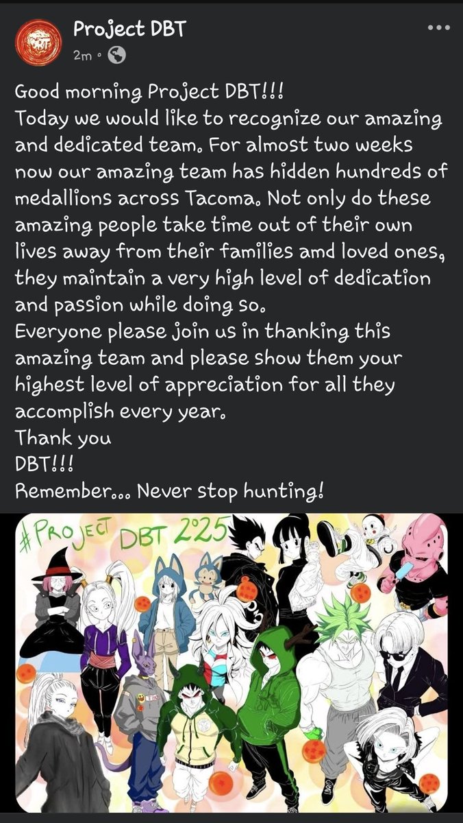 ProjectDBT's tweet image. 🐉🧡💙💚👏👏👏
#ProjectDBT #dragonballtacoma #ProjectDBT2025 #dragonballtacoma2025