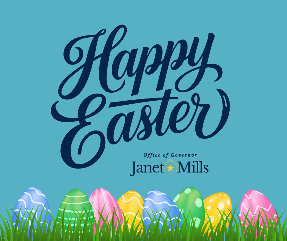 I wish a very Happy Easter to all Maine families celebrating today.