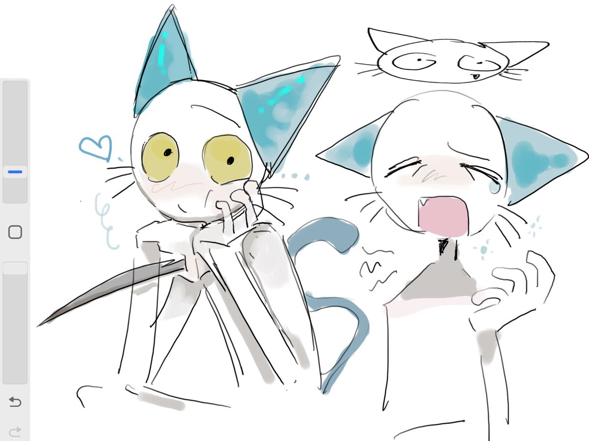 #ねこのティーチくん