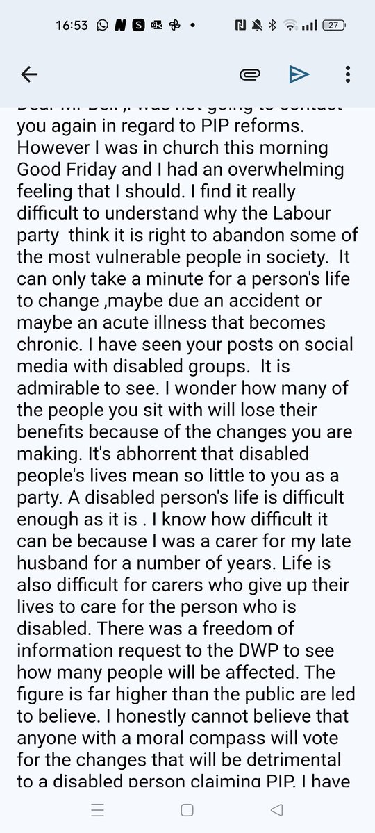 mortimer (@annette43589806) on Twitter photo <a href="/BENEFITS_NEWS/">BENEFITS NEWS</a> I have sent another email to my MP Torsten Bell. He will be sick of hearing from me. But we have to keep plugging away <a href="/BENEFITS_NEWS/">BENEFITS NEWS</a> I have sent another email to my MP Torsten Bell. He will be sick of hearing from me. But we have to keep plugging away