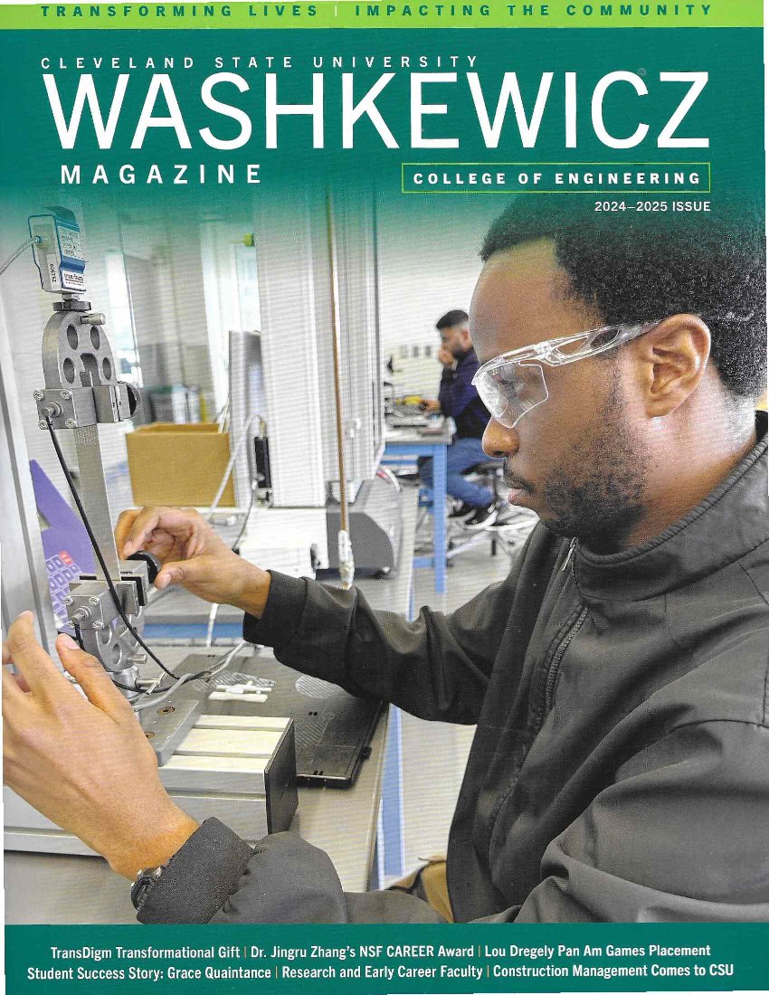 Happy Friday! Just in time for the weekend:
📰 The Connector – quarterly news  conta.cc/43SMupF
📘 Washkewicz Magazine – annual highlights + innovation issuu.com/clestate/docs/…
Check them out, share the love and support!
#CSUEngineering #ClevelandsUniversity #GoVikes