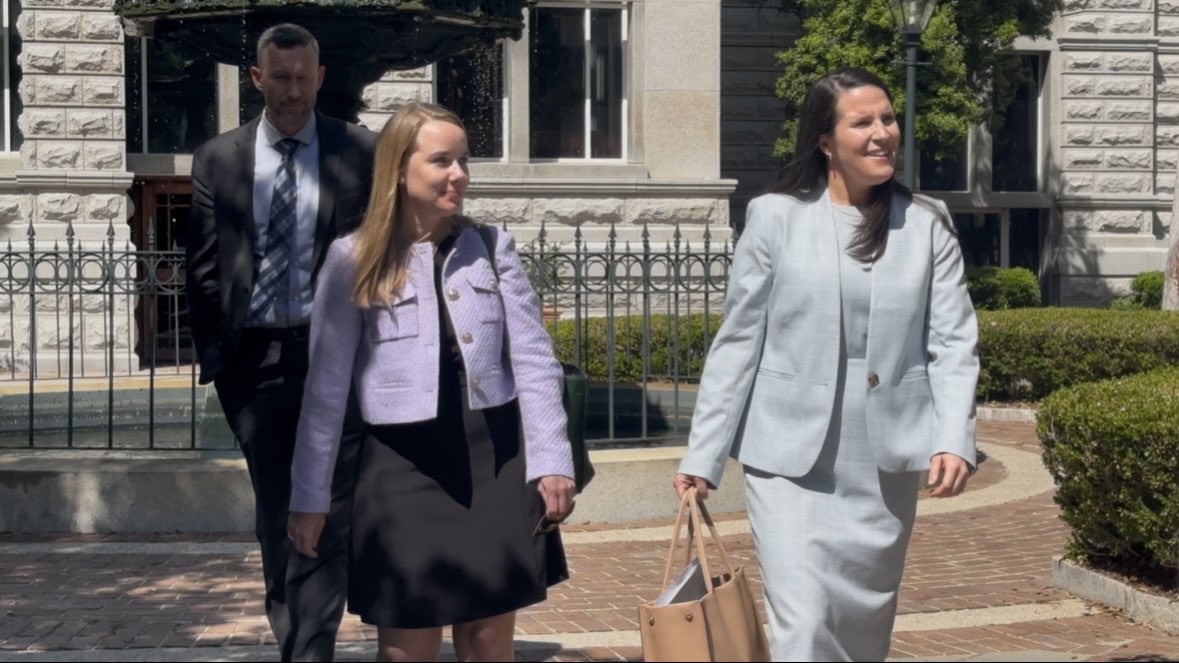 caitlinashbaugh's tweet photo. SCDOJ Asst. U.S. Attorney Emily Limehouse expects a sentencing this year, although she could not confirm a date.

Limehouse: “These crimes would not have happened without Alex Murdaugh, but they could not have happened without Russell Laffitte and Murdaugh’s other enablers.” https://t.co/abc6ou3GSP