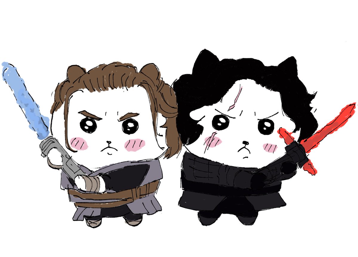 chiikawa dyad 
#StarWars #reylo #chiikawa