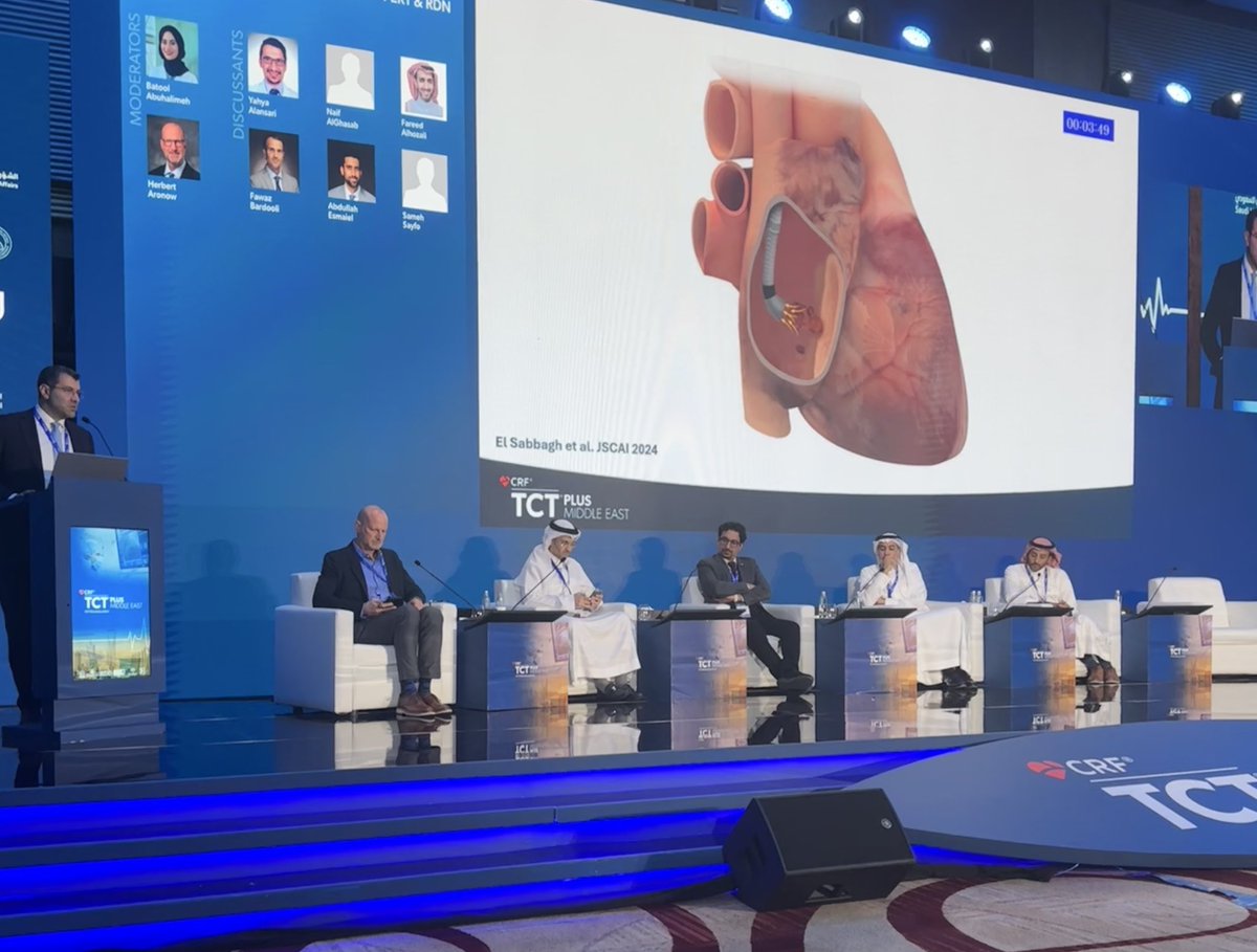 Abdallah El Sabbagh (@aelsab) on Twitter photo Percutaneous mechanical aspiration in infective endocarditis- live from Riyadh- thank you <a href="/TCT_ME_/">TCTME+</a> for including contemporary topics <a href="/mirvatalasnag/">MIЯVΛƬ #IC</a> <a href="/AlkashkariWail/">Wail AlkashkariFSCAI,FPICSوائل القشقرى🇸🇦🇨🇦🇺🇲</a> <a href="/drptca/">Khaled AlShaibi</a> <a href="/mmamas1973/">Mamas A. Mamas</a> <a href="/AlhijjiM/">Mohammed Al-Hijji</a> <a href="/MayoClinicCV/">Mayo Clinic CV</a> Percutaneous mechanical aspiration in infective endocarditis- live from Riyadh- thank you <a href="/TCT_ME_/">TCTME+</a> for including contemporary topics <a href="/mirvatalasnag/">MIЯVΛƬ #IC</a> <a href="/AlkashkariWail/">Wail AlkashkariFSCAI,FPICSوائل القشقرى🇸🇦🇨🇦🇺🇲</a> <a href="/drptca/">Khaled AlShaibi</a> <a href="/mmamas1973/">Mamas A. Mamas</a> <a href="/AlhijjiM/">Mohammed Al-Hijji</a> <a href="/MayoClinicCV/">Mayo Clinic CV</a>