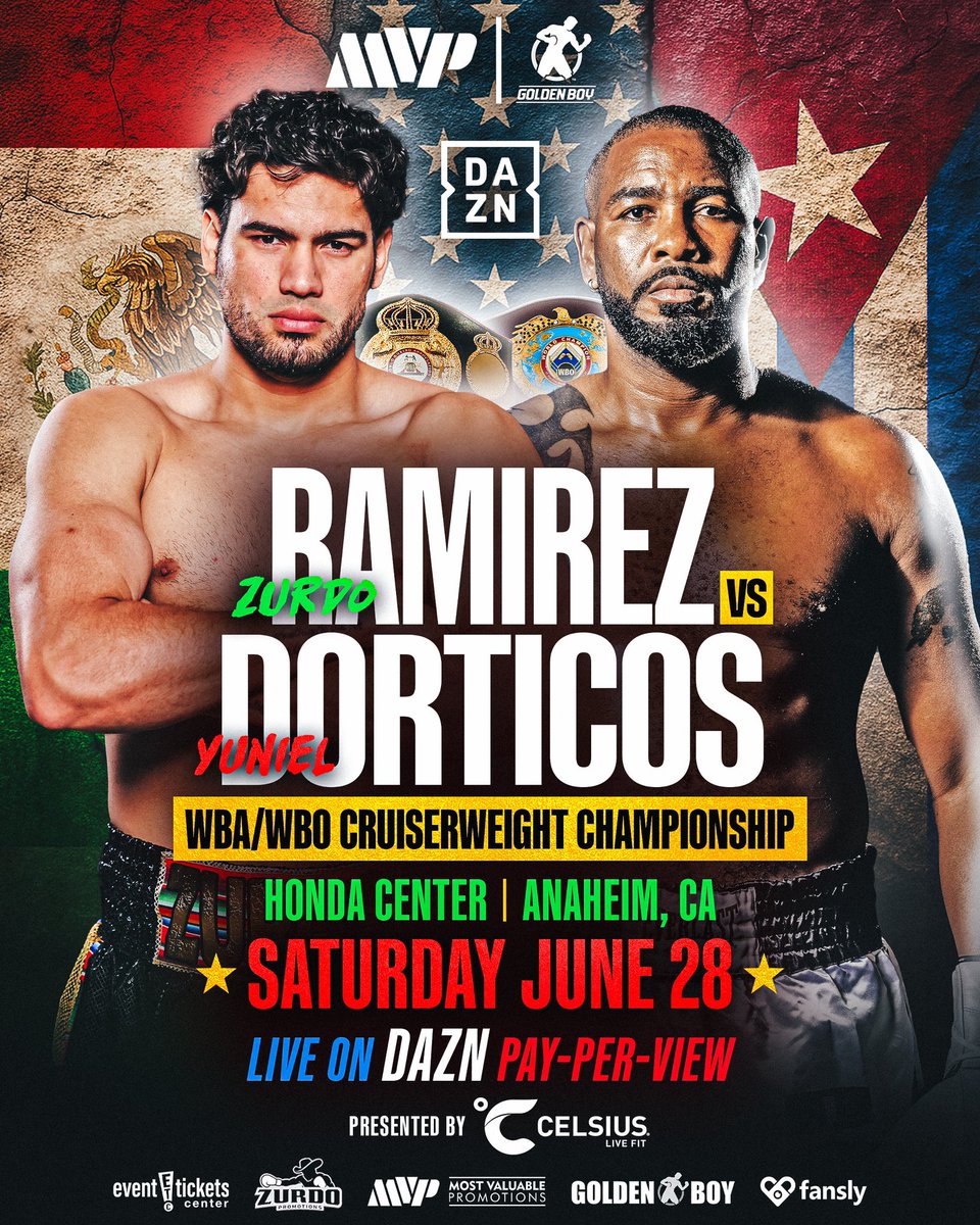 MostVpromotions's tweet photo. 🎟️SIGN UP FOR TICKET PRESALE - LINK BELOW🎟️

🥊 Jake Paul vs Julio Cesar Chavez Jr
🥊 Zurdo Ramirez vs Yuniel Dorticos 

MVP 🤝 Goldenboy

Who’s ready for an epic night of boxing?

Sign up for pre-sale tickets NOW so you don’t miss out on any of the action!! Link BELOW🥊

https://t.co/N8YoynTCJR