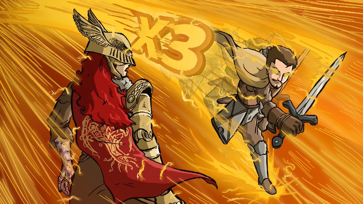 DaksuZap's tweet photo. Elden Ring mais... à 3x la vitesse ! 

Le chaos total, les boss vont trop vite, moi aussi, et c’est du grand n’importe quoi (mais on kiffe) 💀

Tu veux voir çza ? C’est ici 👇
🎥 https://t.co/ASGTqsd9JR
#EldenRing #Challenge #Gaming https://t.co/Jj5yibIX49