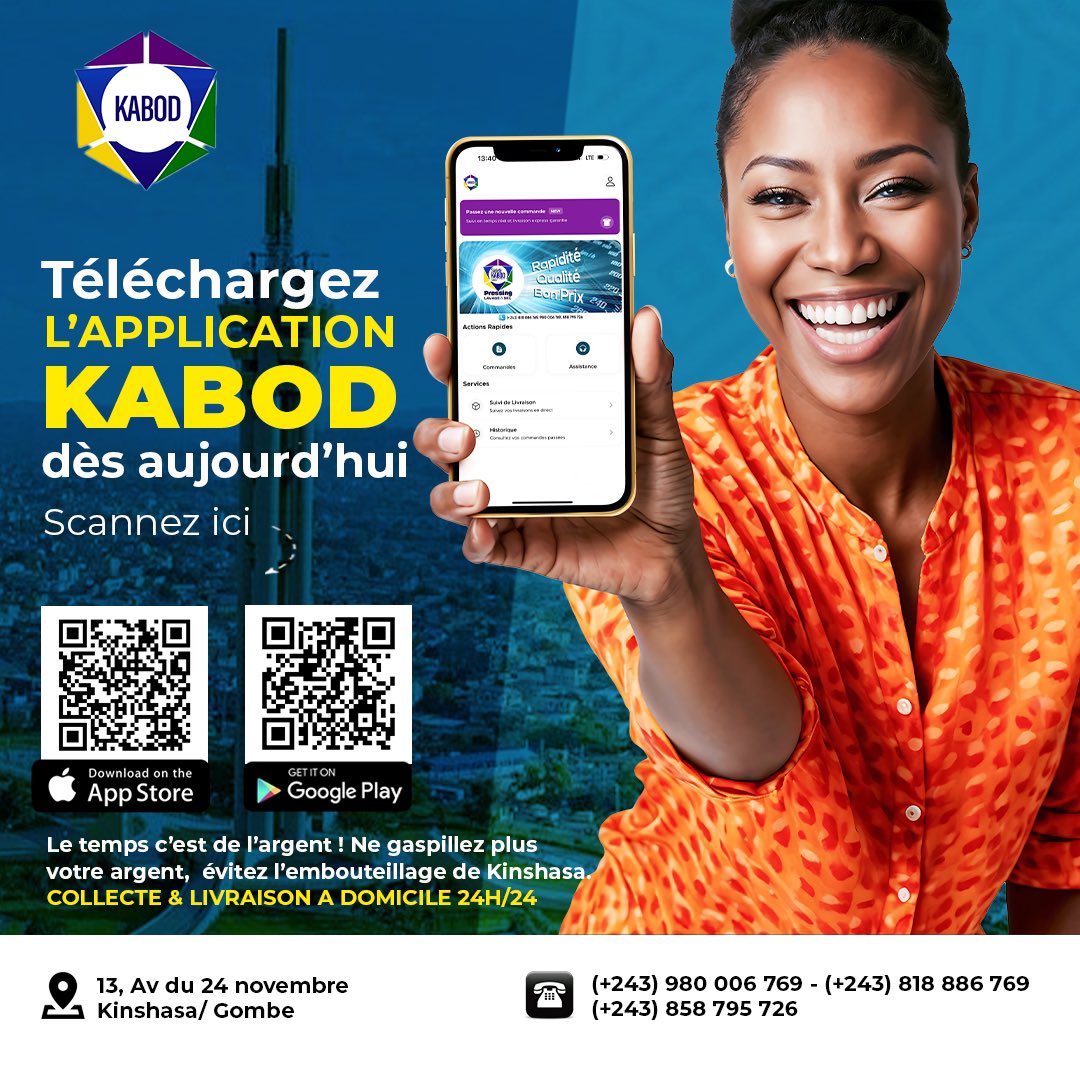 PressingKABOD's tweet photo. FINIS LE STRESS DES EMBOUTEILLAGES 
TÉLÉCHARGEZ L’APPLICATION KABOD ET SIMPLIFIEZ-VOUS LA VIE. https://t.co/5iquq772kD