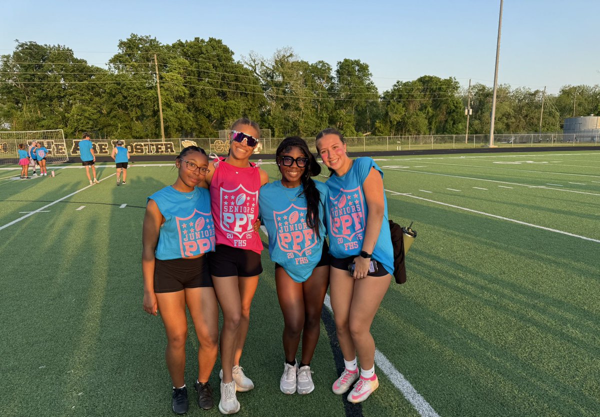 Late post: had fun watching some of the girls play in the Powderpuff game the other day!