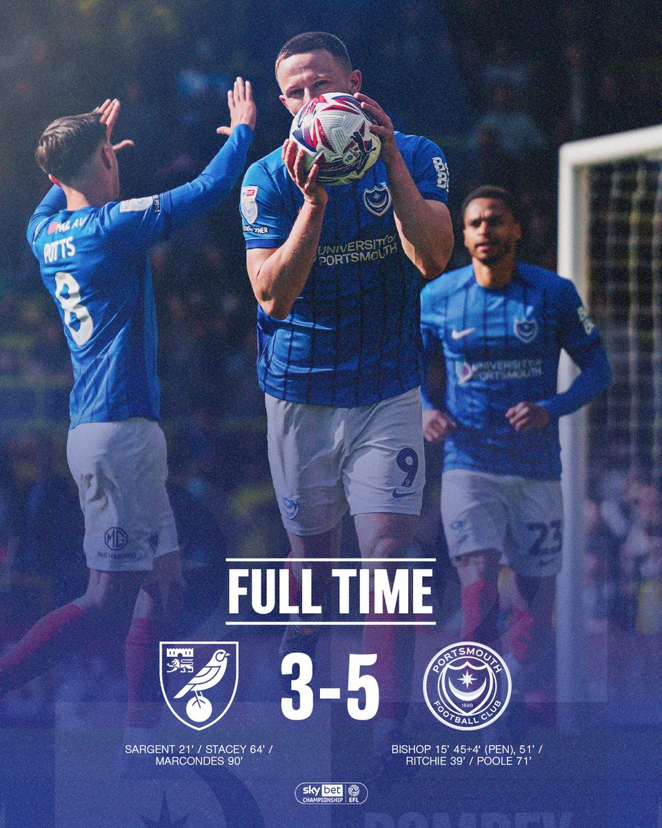 Pompey's tweet image. A DELIGHTFUL FRIDAY. 😍

#Pompey