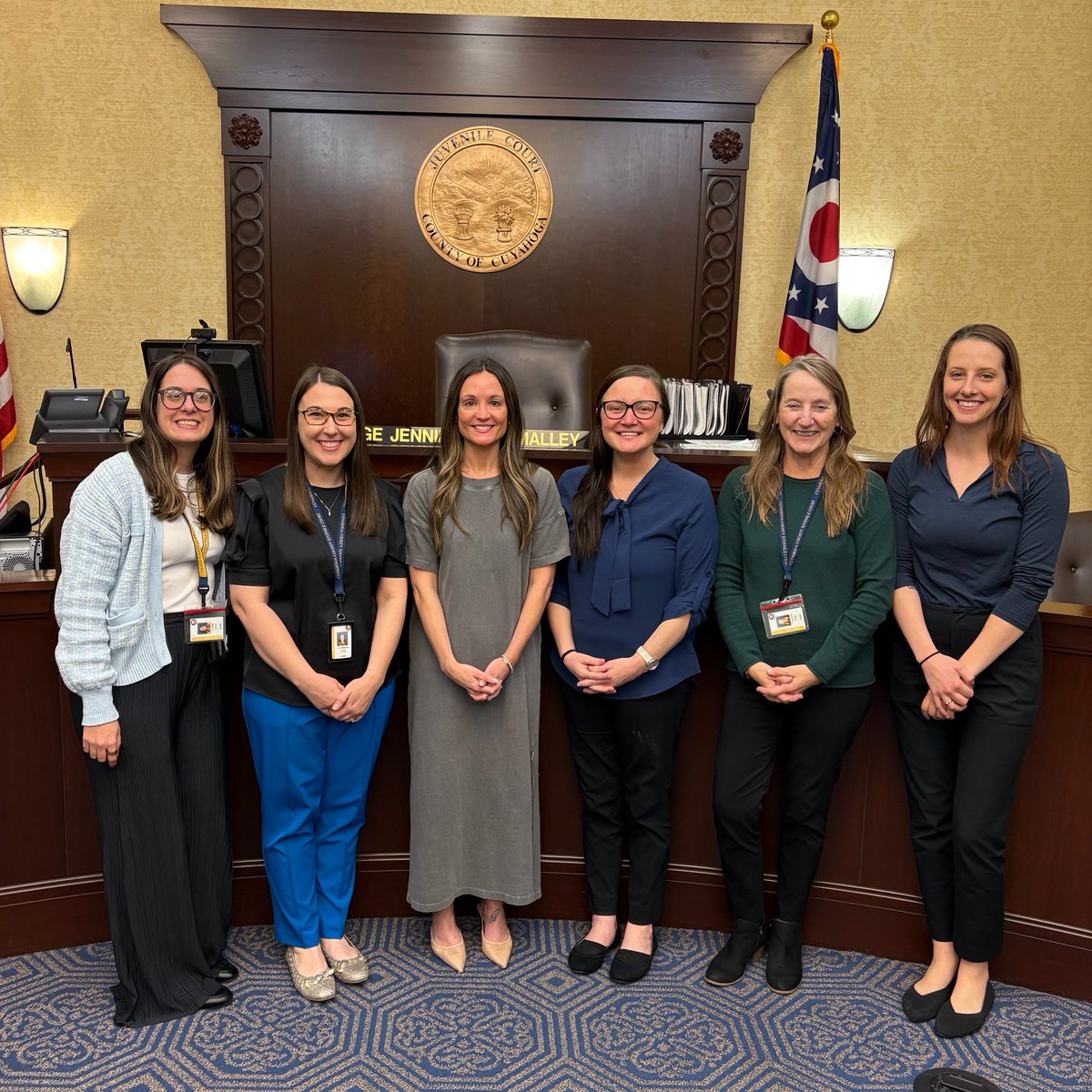 Welcome new CASA volunteers!

Ohio CASA staff are encouraged to see so many community members complete training and step up to become CASA volunteers.

<a href="/ccjuvenilecourt/">Cuyahoga County Juvenile Court</a> Judge Jennifer O'Malley recently swore in this large class of <a href="/CFAdvocates/">CFAdvocates</a> volunteers. Congratulations!