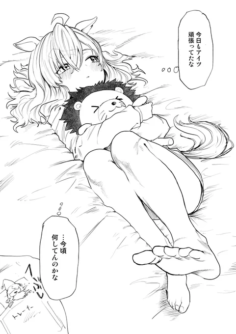 ポッケの1日のルーティン、その締めには
今日の相棒のことを思い出しながら、
今何をしているのかと思いを馳せる時間があります、ソースはない 