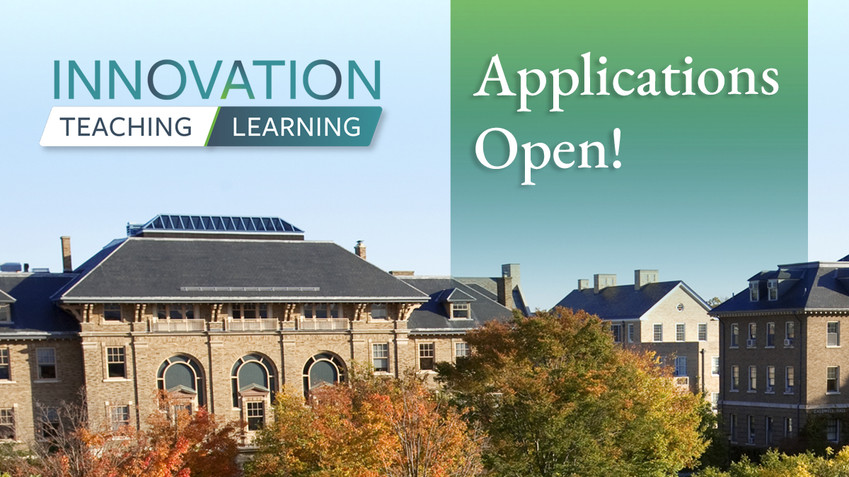 CTICornell's tweet image. Call for Proposals: Innovative Teaching & Learning Grants! @Cornell faculty, propose a project that explores innovative teaching approaches, new tools, and/or emerging technologies to enhance student learning. Pre-applications due April 28.
teaching.cornell.edu/Innovative-tea…