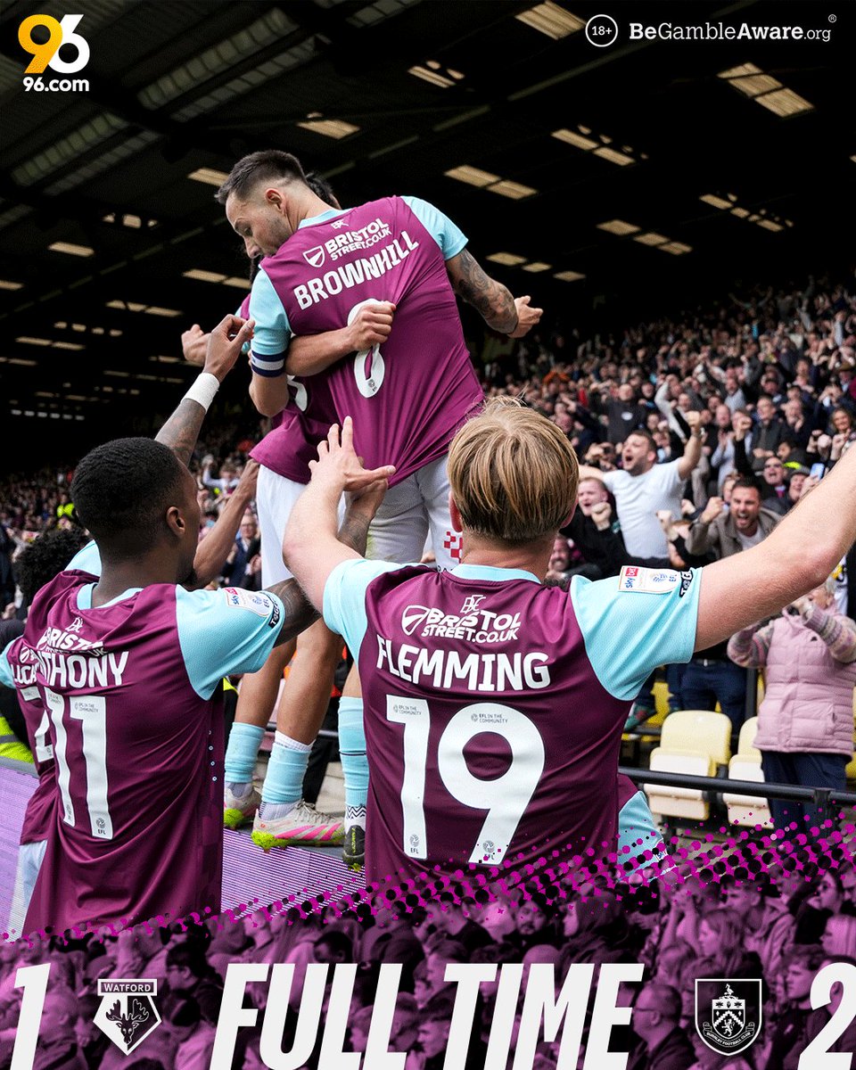 Maximum points in Watford. 👊