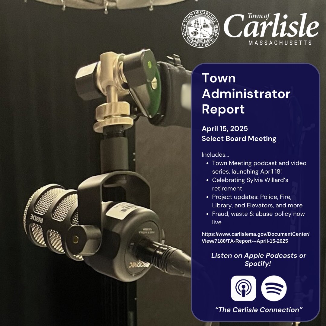 Town of Carlisle tweet media