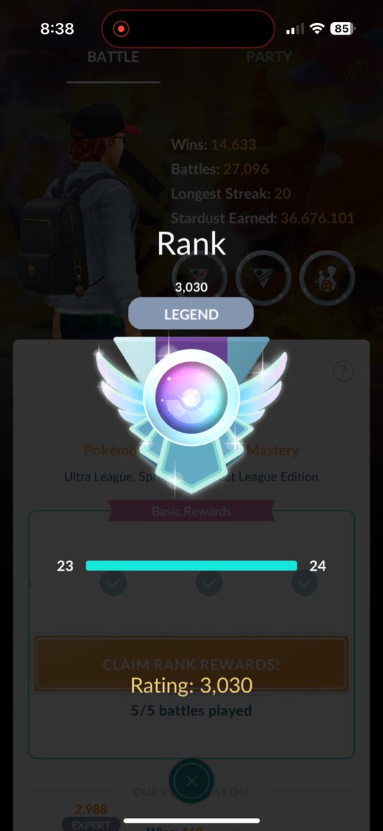 I hit legend and then climbed to #8 in the world with this insane team in the Spring Cup.
Leavanny is one of the strongest and most scary sweepers out there. Check it out 👇

youtu.be/oYlkf9ckFr0?si…