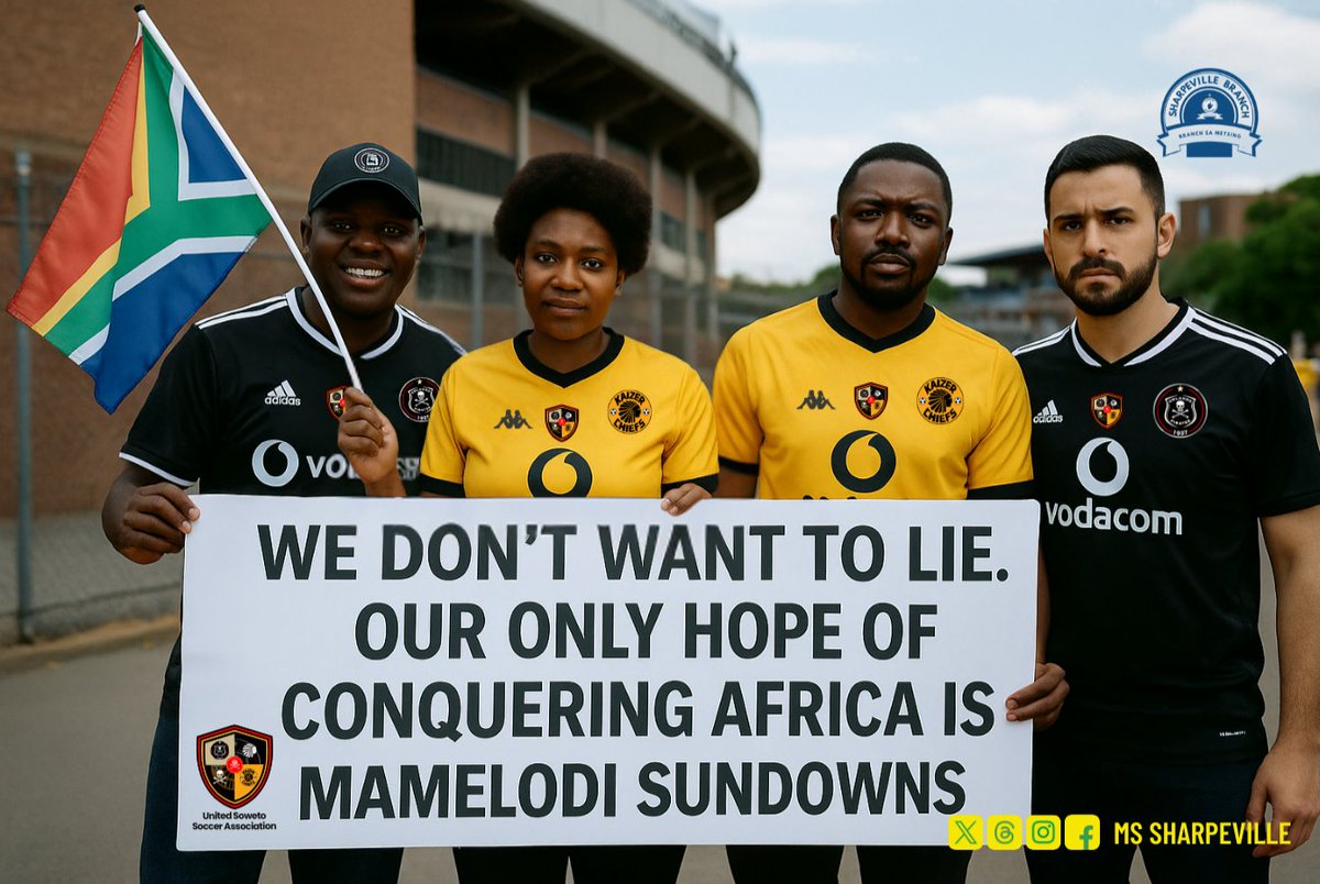 MS_Sharpeville's tweet photo. At least they sometimes acknowledge us. We should see more of this.
#Sundowns ๐ #TotalEnergiesCAFCL #SUNASC ๐ฟ๐ฆ๐ช๐ฌ https://t.co/dxK9WCPKuw