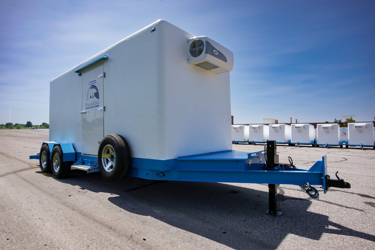 PK_Trailers's tweet photo. Here’s a tip for all our food truck owners: Maximize your kitchen’s potential with Polar King Mobile’s walk-in cooler. 🍕🌮 Serving fresh food while staying organized is easy!
 #FoodTruckLife #MaximizeEfficiency #PolarKingMobile #WalkInCooler https://t.co/zamCcglH87