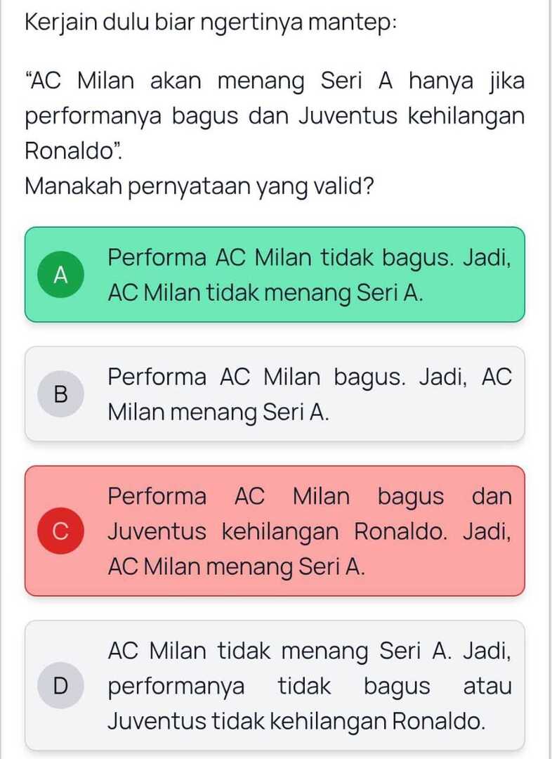 snbtfess's tweet photo. stud! ini kenapaa jawabannya yang C salah? https://t.co/Nhw0cNojZI