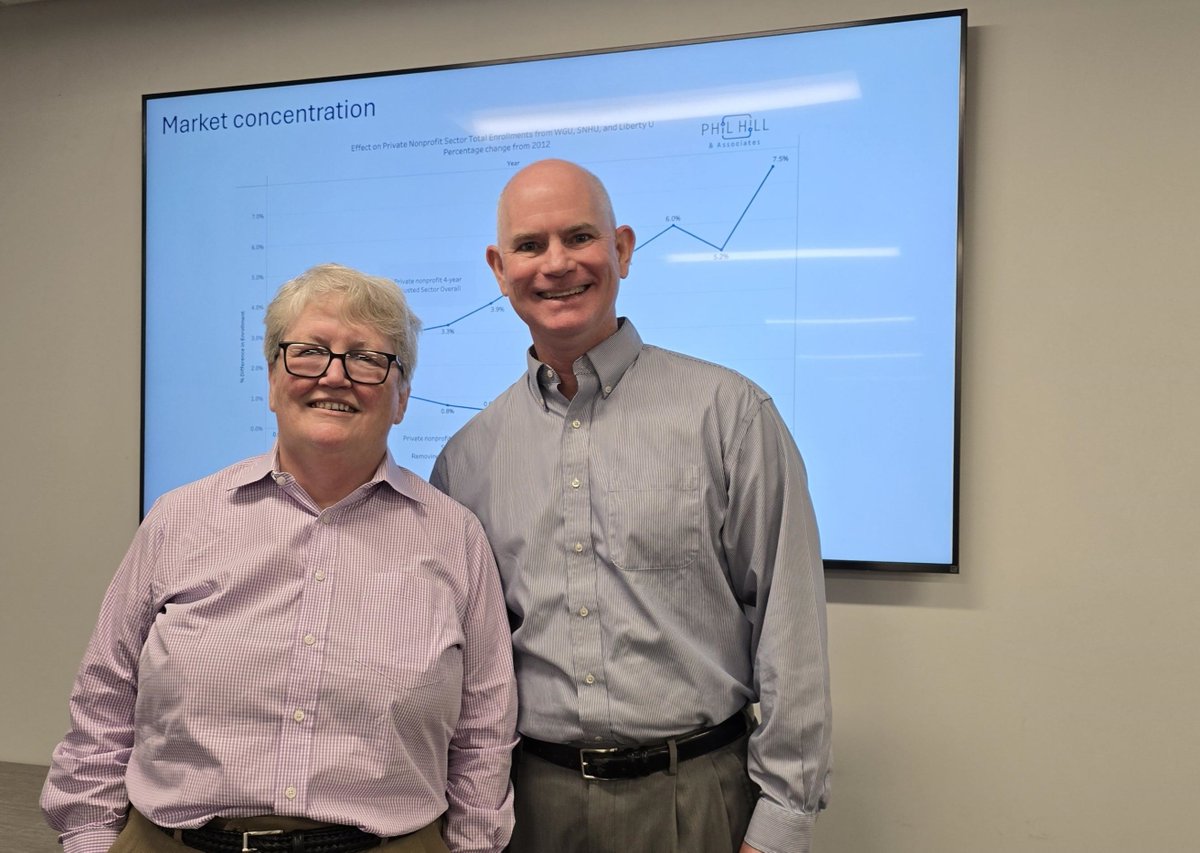 A special guest joined us at UCF Digital Learning!
<a href="/morganmundum/">Glenda Morgan</a>, a research analyst and consultant who works with <a href="/PhilOnEdTech/">Phil Hill</a> at Phil Hill &amp; Associates, shared insights into the state of online learning with members at DDL.  👩🏽‍💻 #OnlineLearning #UCFOnline