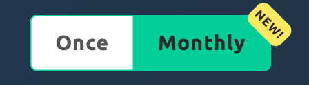 🎉 New feature alert: monthly donations are here!

You asked, we listened.

With recurring donations on Giving Multiplier, you can earn matching funds each month to both your favorite charity and a super-effective charity.

👉 Set up your monthly donation: GivingMultiplier.org